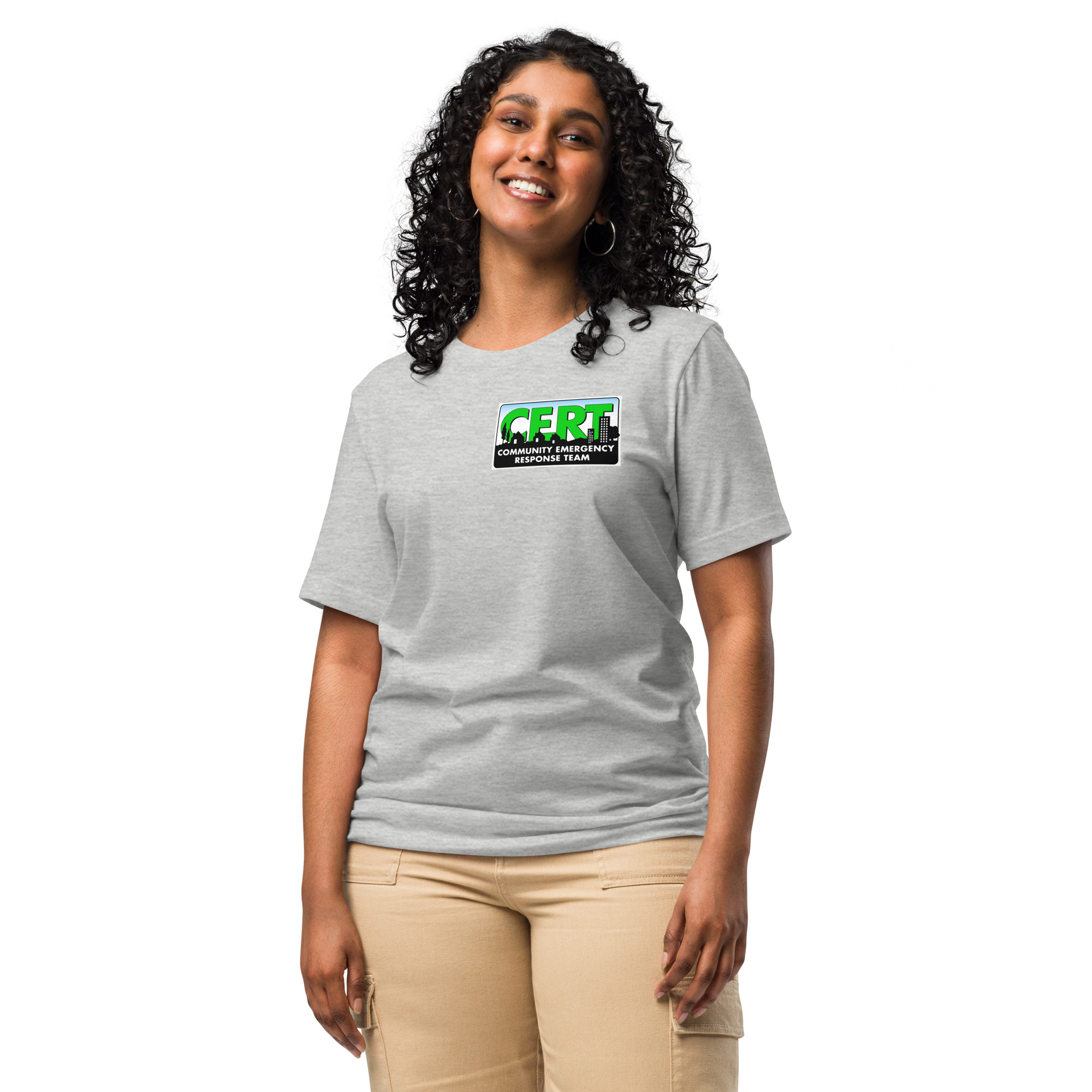 Bella and Canvas CERT shirt, Community Emergency Response Team Unisex t-shirt - Image 2